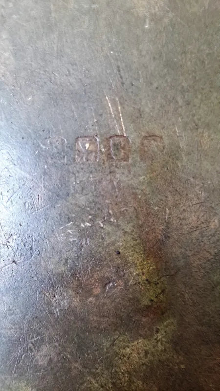 Antique English Georgian Pewter Dish / Charger