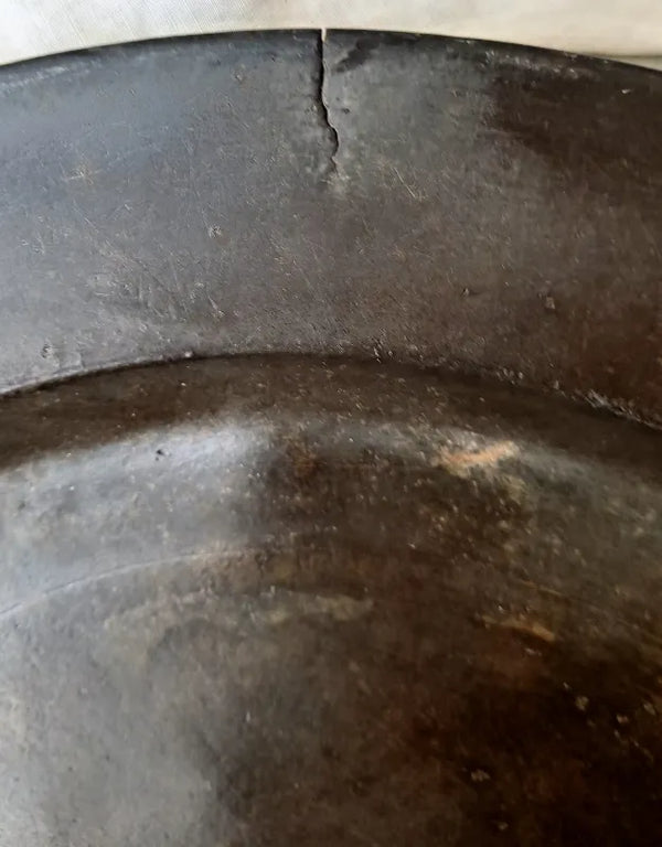 Antique English Georgian Pewter Dish / Charger