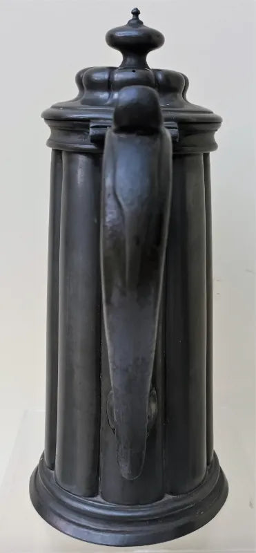 Antique Victorian Pewter Coffee Pot