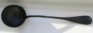 Antique English Victorian Pewter Ladle