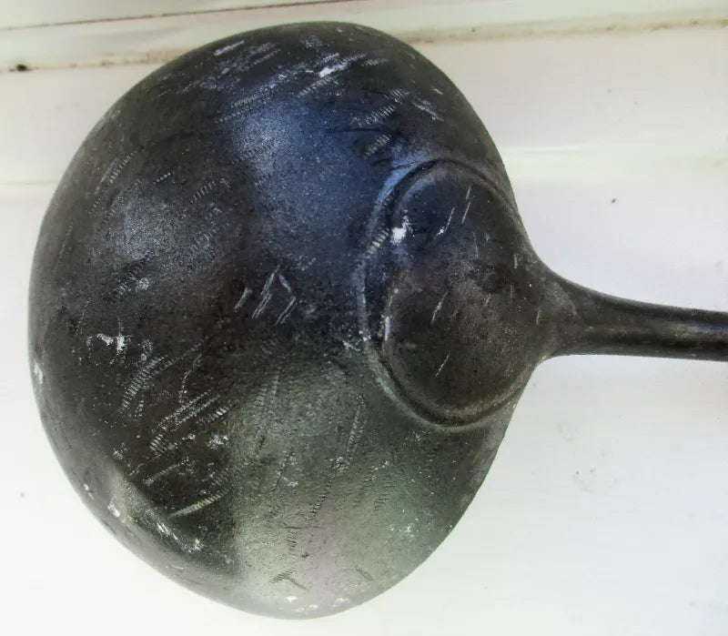 Antique English Victorian Pewter Ladle