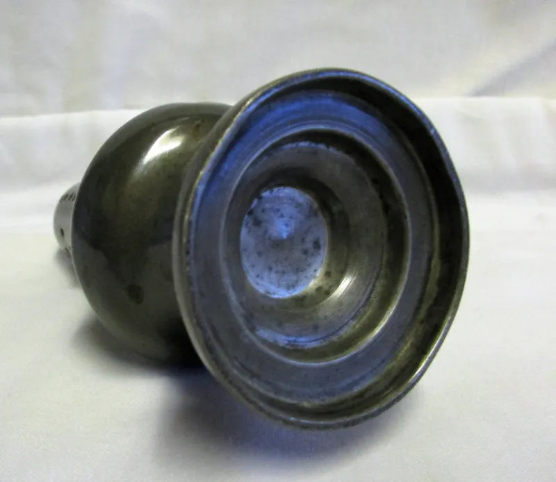 Antique English Victorian Pewter Pepper