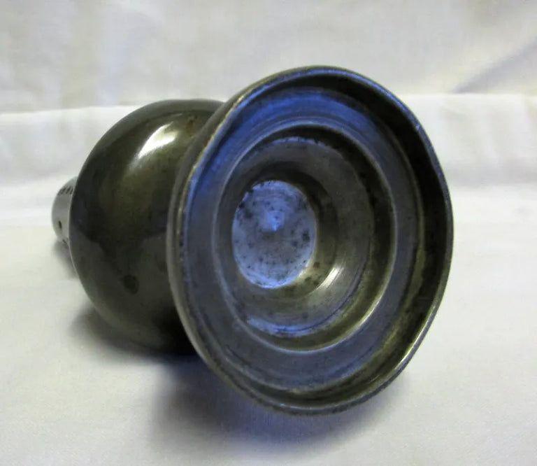 Antique English Victorian Pewter Pepper