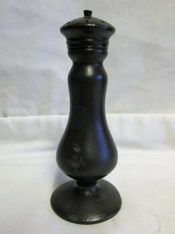 Antique English Victorian Pewter Pepper