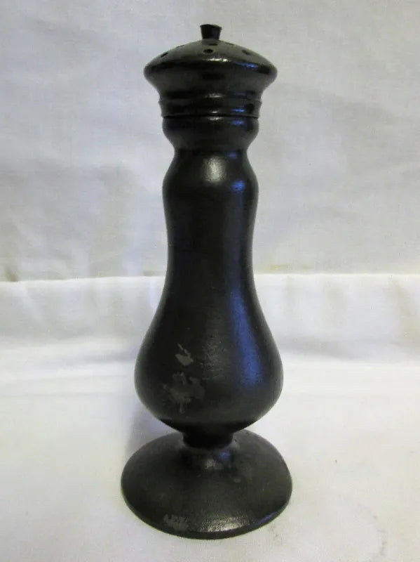 Antique English Victorian Pewter Pepper
