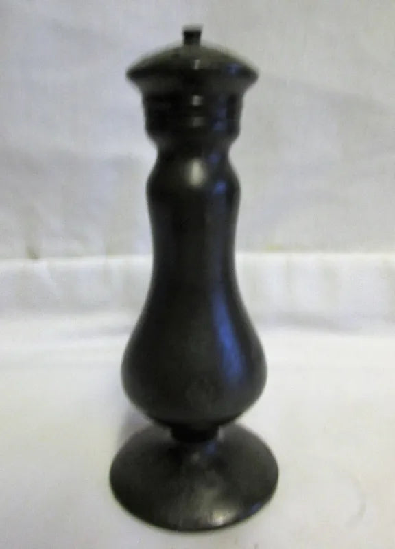 Antique English Victorian Pewter Pepper