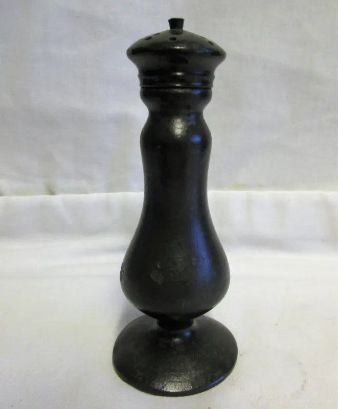 Antique English Victorian Pewter Pepper