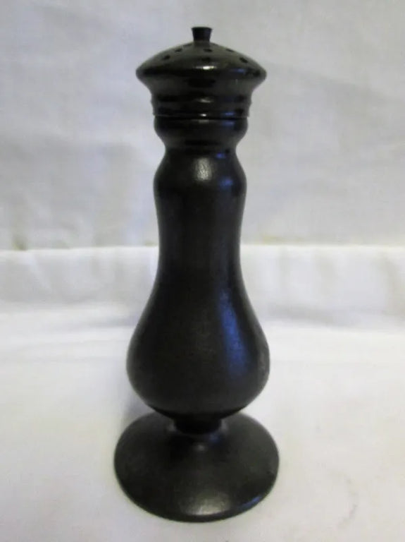 Antique English Victorian Pewter Pepper