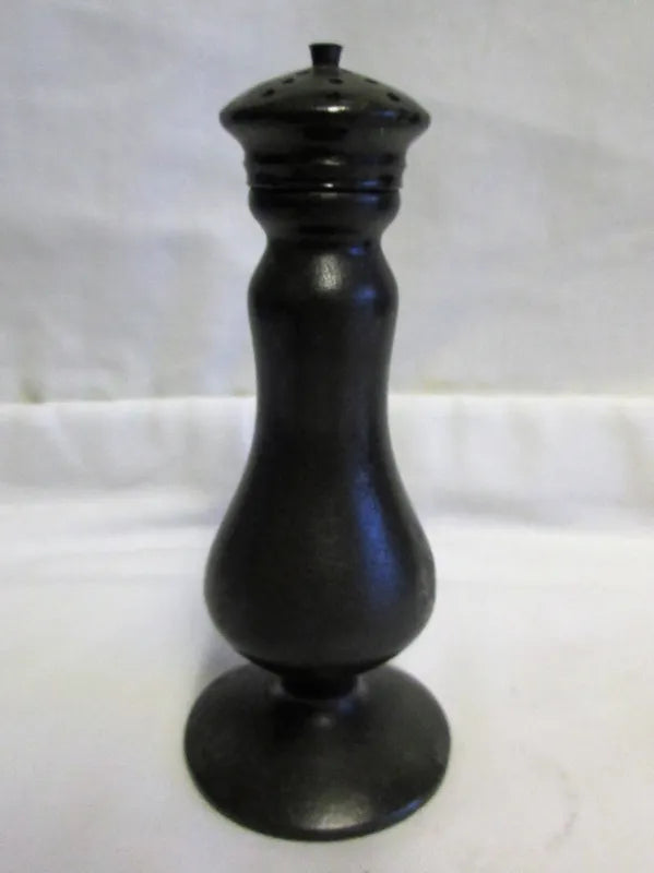 Antique English Victorian Pewter Pepper