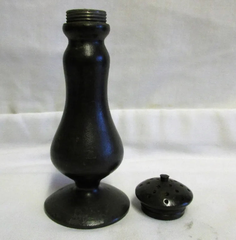 Antique English Victorian Pewter Pepper