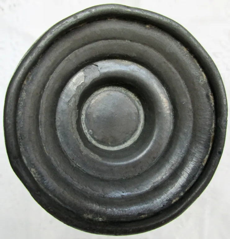Antique English Victorian Pewter Pepper