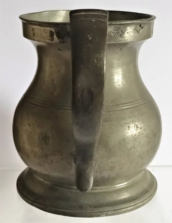 Pewter Pint Baluster Measure 4