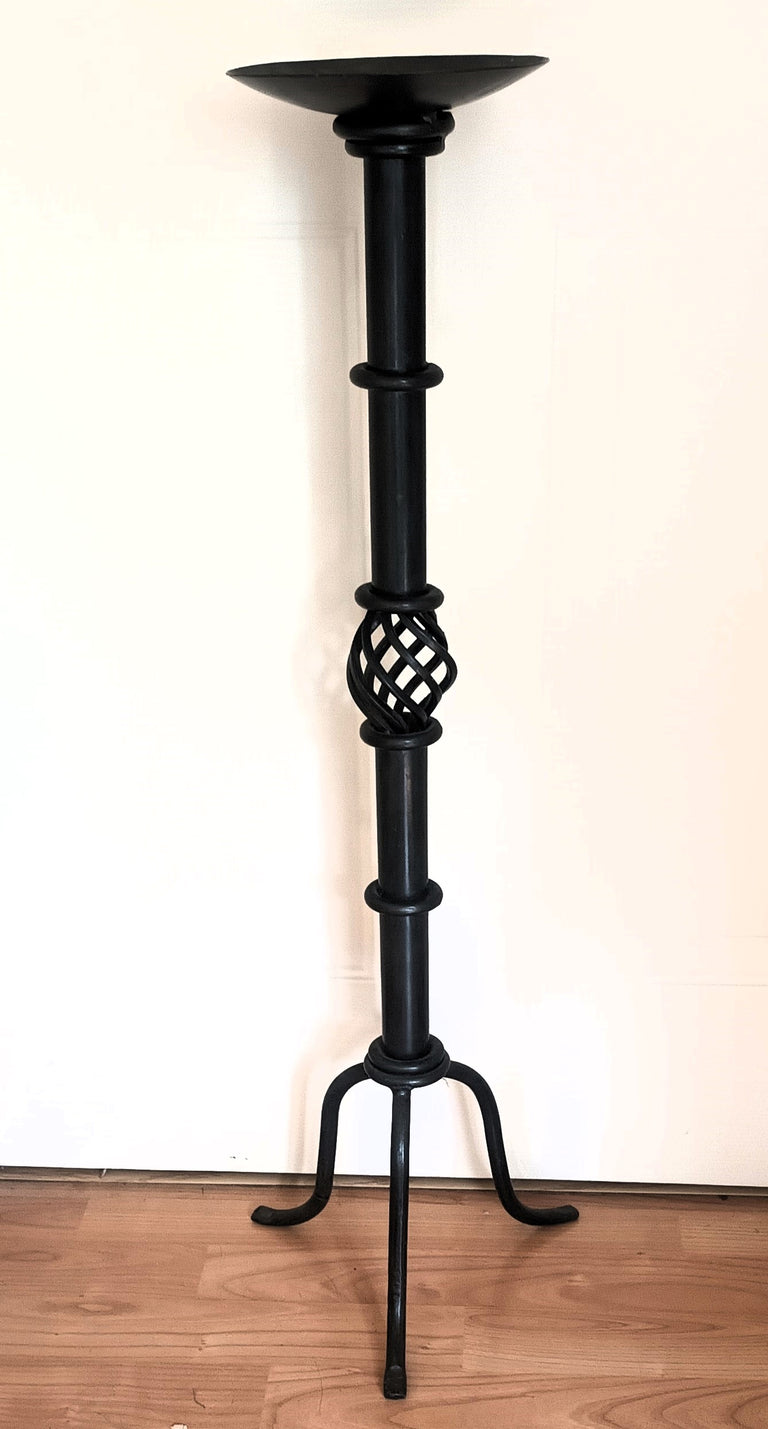 Pewter Pricket Candlestick 1f