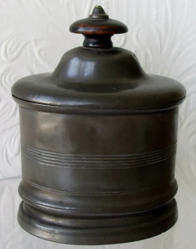 Pewter Tobacco Box