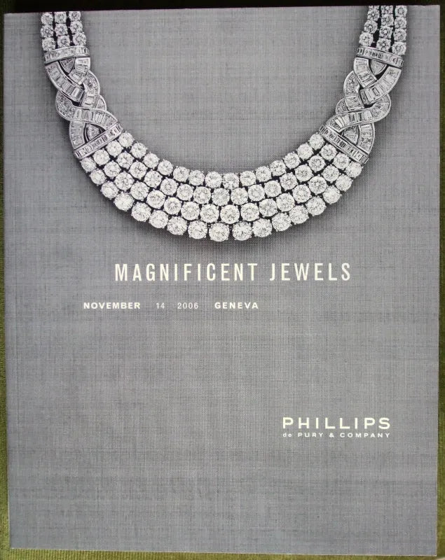 Phillips De Pury Magnificent Jewels Geneva 14. 11. 2006