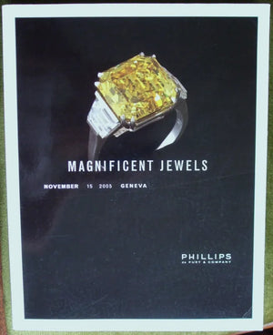 Phillips De Pury Magnificent Jewels Geneva 15. 11. 2005