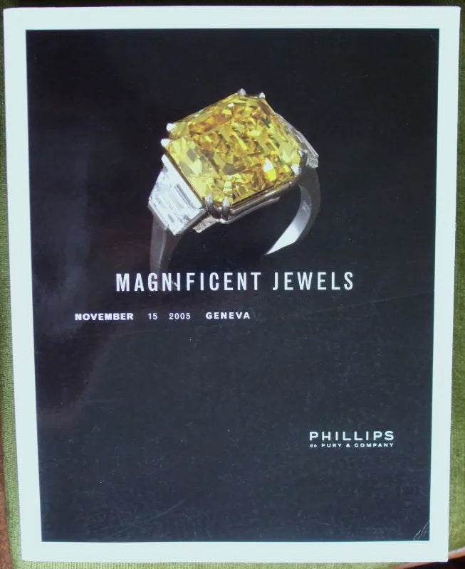 Phillips De Pury Magnificent Jewels Geneva 15. 11. 2005