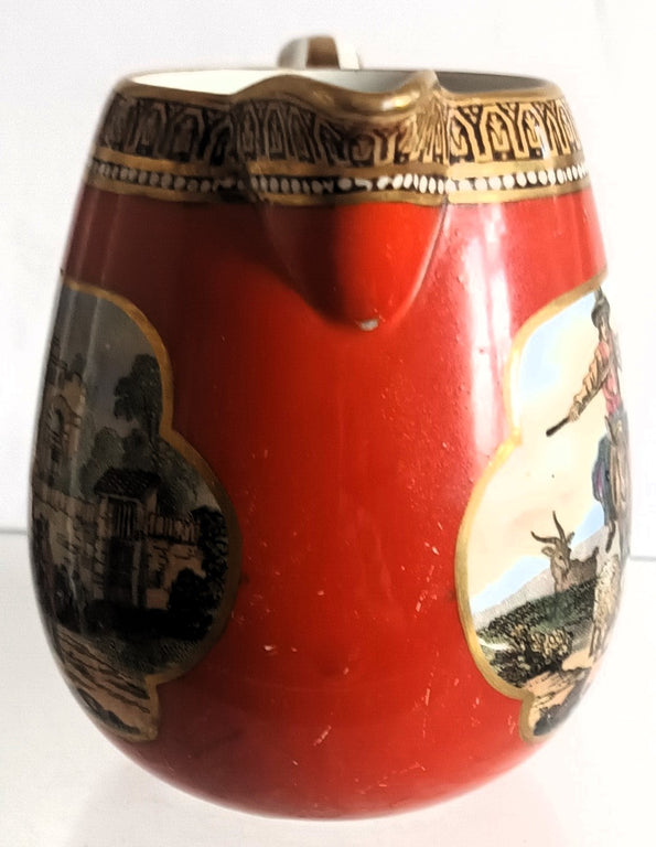 Pratt-ware Cream Jug 387 - 392 1d