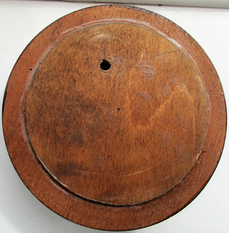 Antique Victorian Pratt-ware Pot-lid ~ 