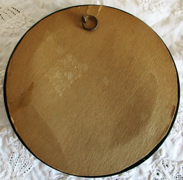 Antique Victorian Pratt-ware Pot-lid ~ 