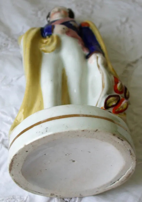 Pair of Antique Victorian Staffordshire Figures ~ 