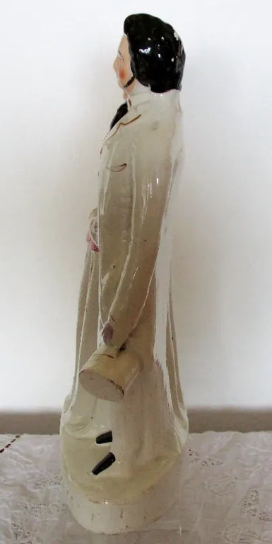 Antique Victorian Staffordshire Figure ~ 