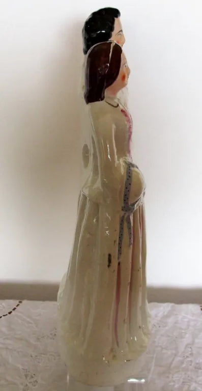 Antique Victorian Staffordshire Figure ~ 