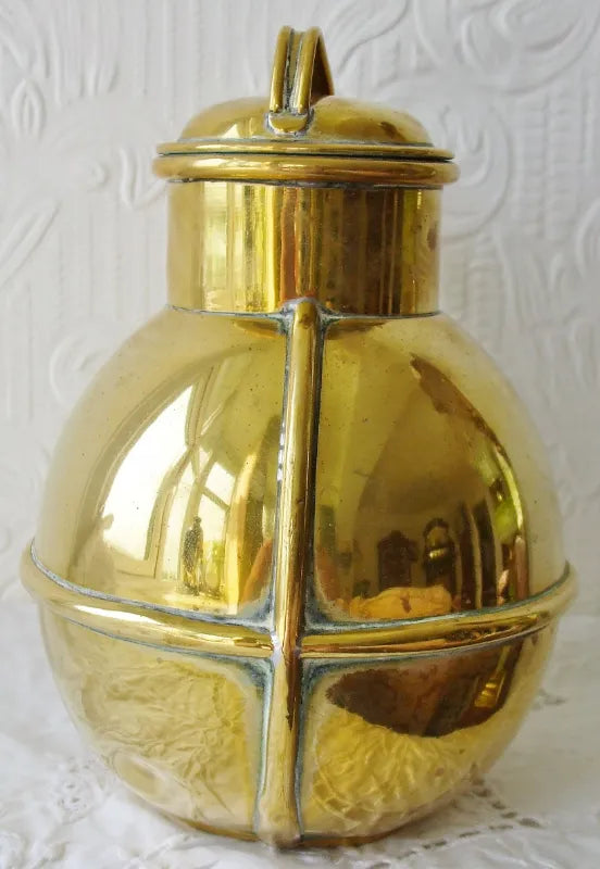 Antique English Victorian Brass Channel Islands 