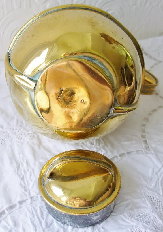 Antique English Victorian Brass Channel Islands 