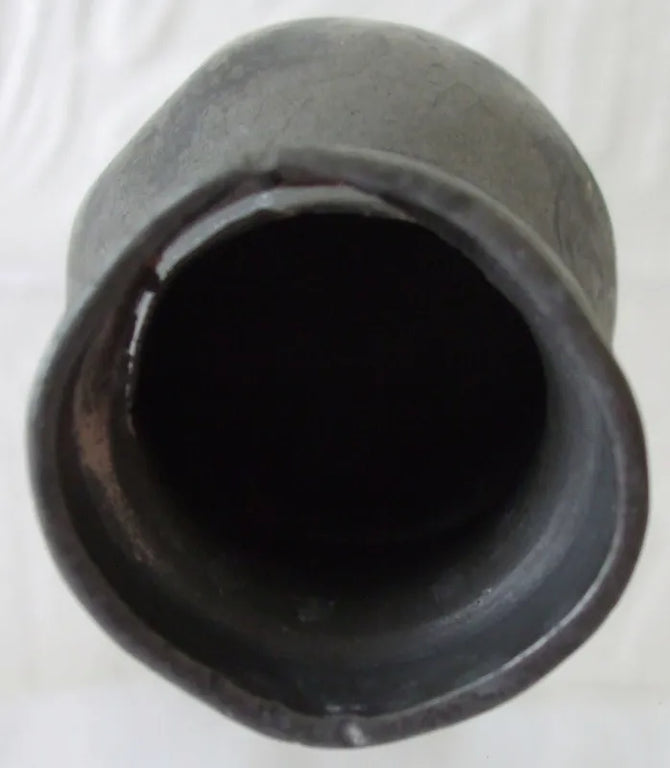 Antique English Georgian Pewter Quarter Gill Baluster Measure