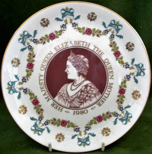 Royal Doulton "Queen Elizabeth 80th Birthday" Commemorative Plate