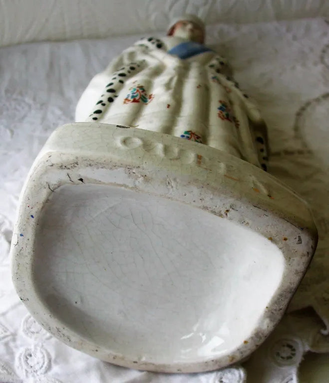 Antique Victorian Staffordshire Royal Portrait Figure 