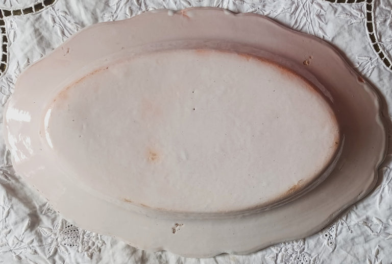 Antique Quimper French Faience Dish