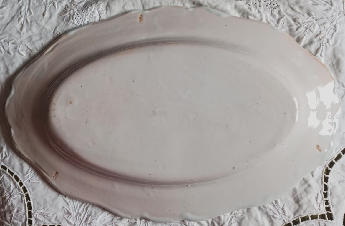 Quimper Oval Dish Pornic 1b