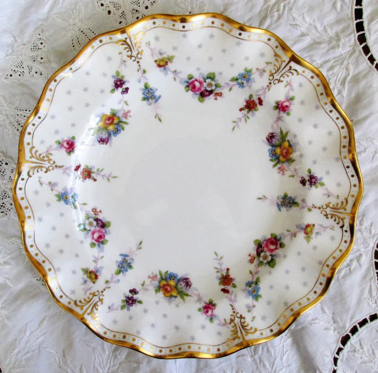 Royal Crown Derby English Porcelain Plate ~ 