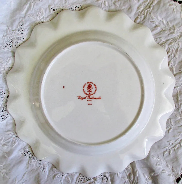 Royal Crown Derby English Porcelain Plate ~ 