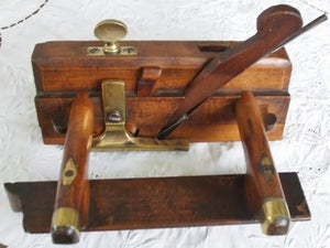 Antique English Georgian Carpenter's Rabbet / Fillister Plane ~ Hields Nottingham