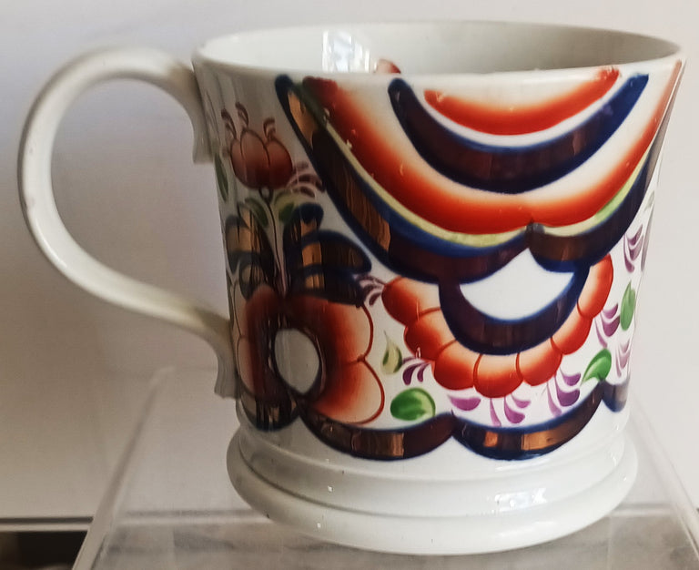 Antique Victorian Gaudy Welsh 