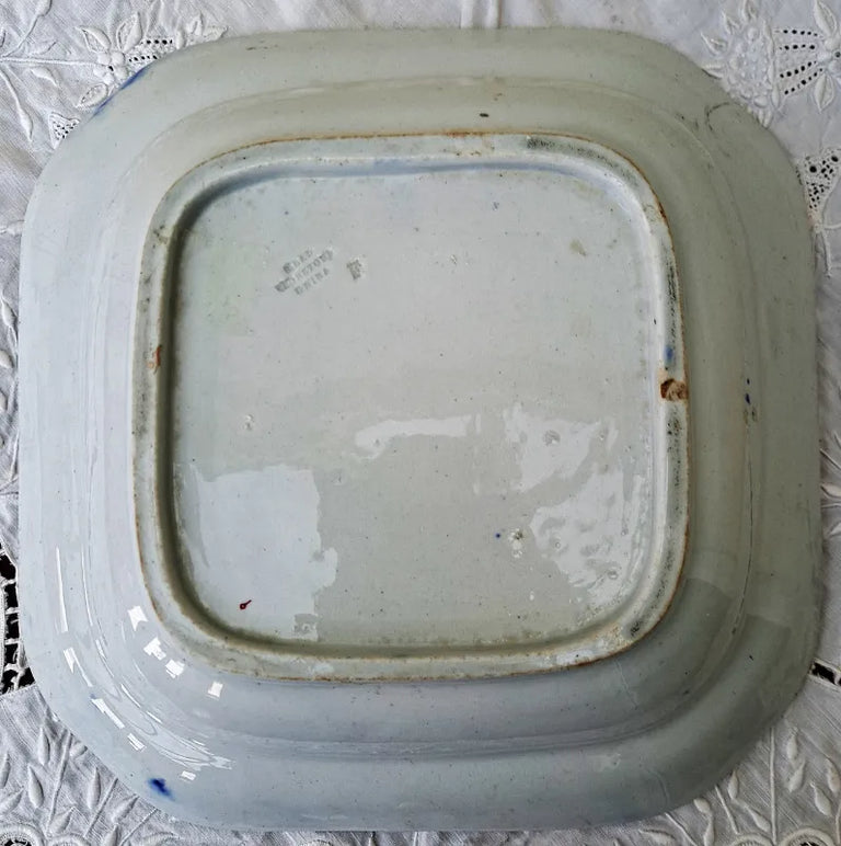 Antique Georgian Ironstone China Tureen & Cover
