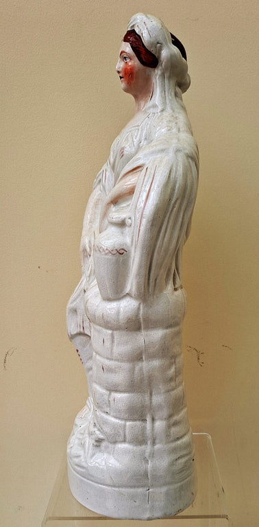 Antique Victorian Staffordshire Figure ~ 