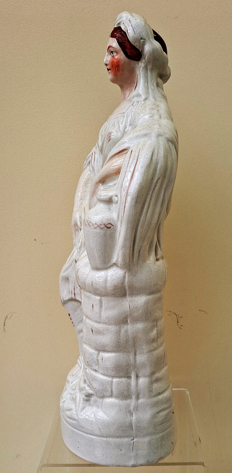 Antique Victorian Staffordshire Figure ~ 