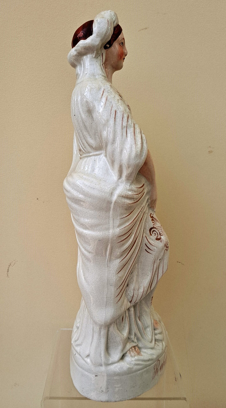 Antique Victorian Staffordshire Figure ~ 