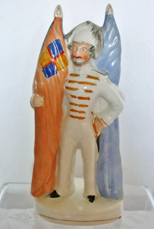 Antique Victorian Staffordshire Figure ~  