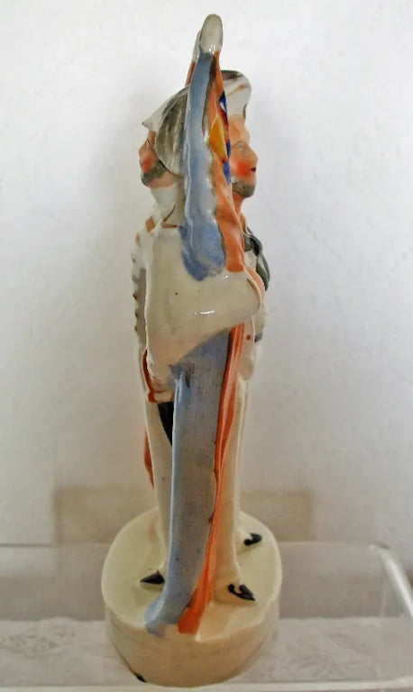 Antique Victorian Staffordshire Figure ~  