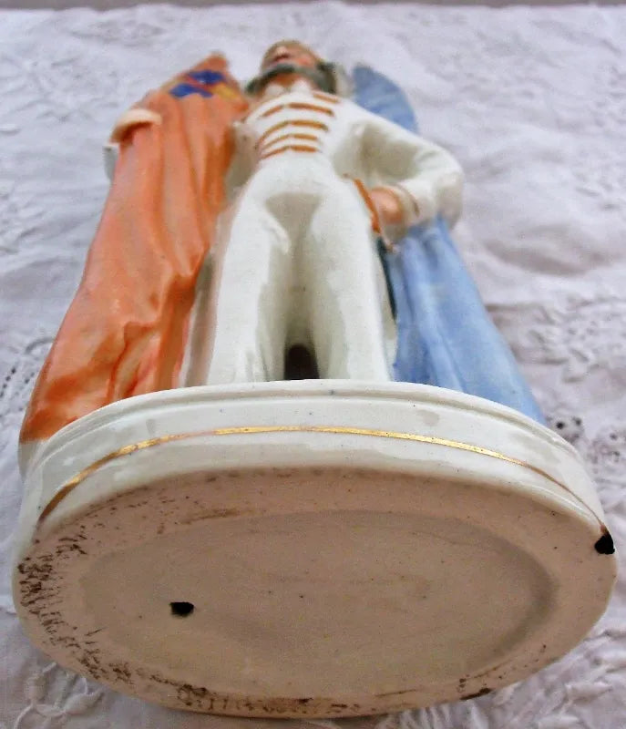 Antique Victorian Staffordshire Figure ~  