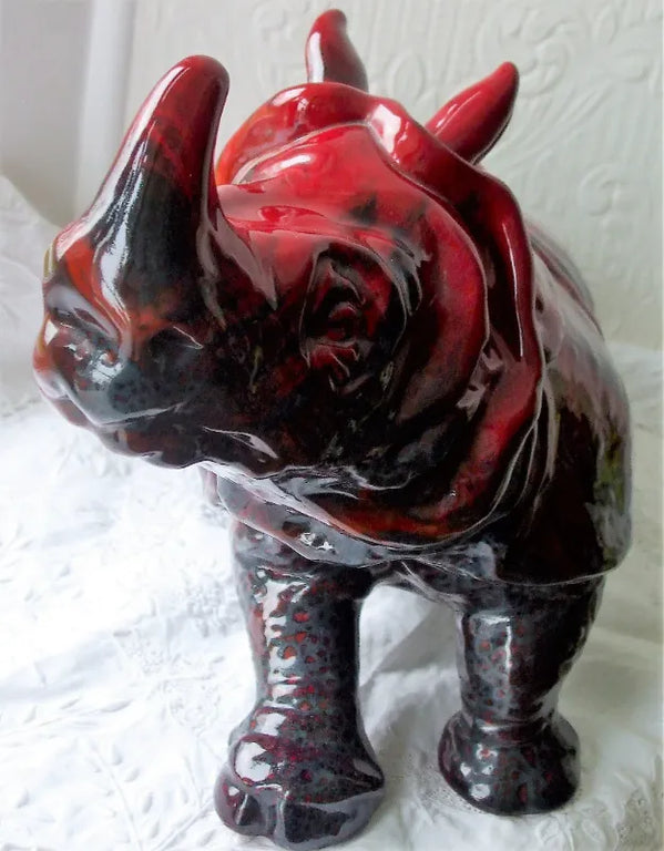 Royal Doulton Porcelain Flambé 
