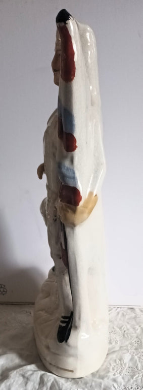 Antique Victorian Staffordshire Figure ~ 