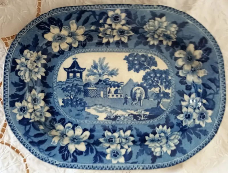 Antique Georgian B. & W. Transfer 