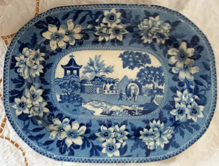 Antique Georgian B. & W. Transfer 