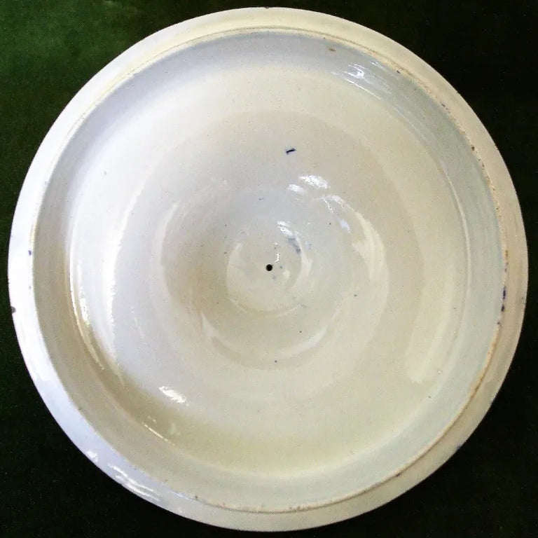 Antique Georgian Blue & White Transfer 